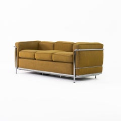 Années 2000 : canapé LC2 à trois places « Le Corbusier Jeanneret Perriand » pour Cassina