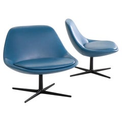 C. 2020s Noe Duchaufour-Lawrance for Bernhardt Design Chiara Lounge Chairs