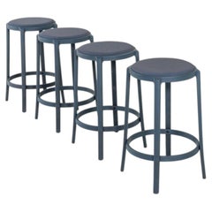 2020s Set of Four Barber Osgerby for Emeco On & On Counter Stools