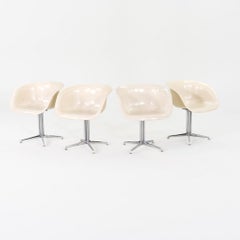 Conjunto de cuatro sillas de comedor con reposabrazos «La Fonda» de Charles y Ray Eames, de los años 60