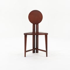 Lot de quatre chaises de salle à manger « Circle Back » de Gregg Lipton, fabriquées dans le Maine en 2013, en merisier