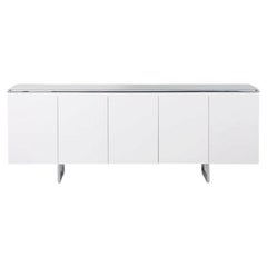 2020s Skidmore, Owings & Merrill (SOM) for Halcon Mesa Credenza in White