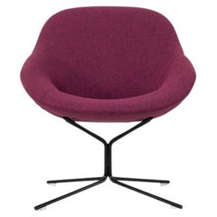 2015 Khodi Feiz für Artifort: Beso-Lounge-Sessel aus violettem Stoff – 2 Stück verfügbar