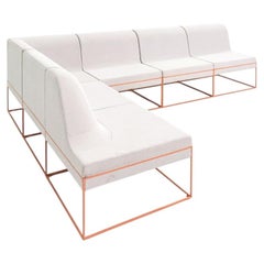 2024 Studio Nebel para Steelcase: sofá modular Umami Lounge