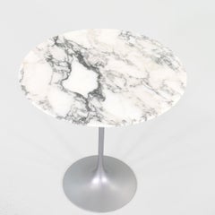 2018 Eero Saarinen for Knoll Tulip 20" Side Table with Marble Top 3x Avail
