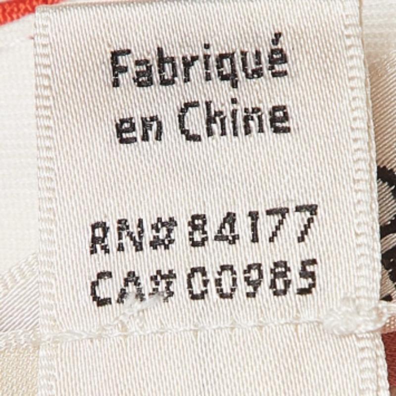 Diane von Furstenberg - Pantaloni a gamba dritta in gabardina arancione M. In condizioni buone in vendita a Dubai, Al Qouz 2