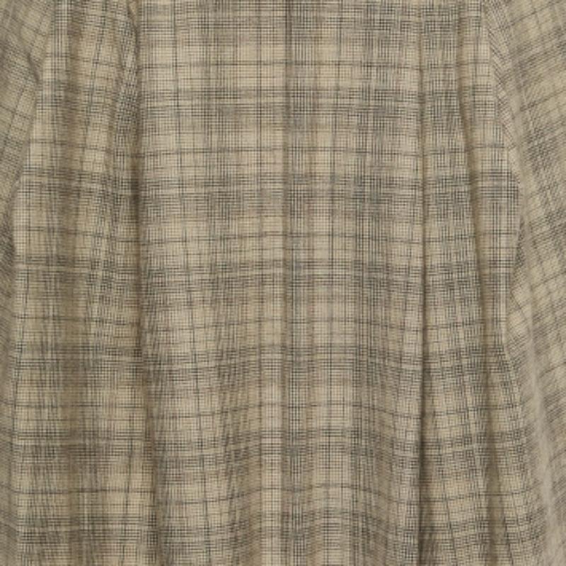 Roksanda Ilincic Falda Midi Plisada Lana Glen Beige S en venta 1