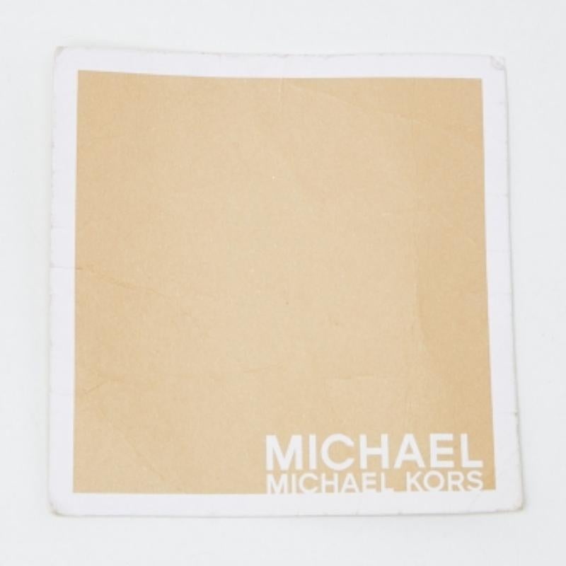 Michael Kors - Borsa con coulisse Frankie in pelle oro in vendita 1