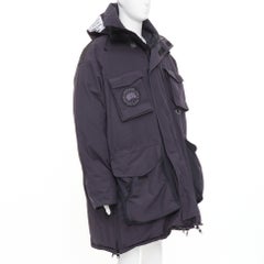 VETEMENTS CANADA GOOSE 2017 runway oversized Snow Mantra utility parka jacket OS