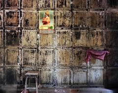 Swami Vivekenanda Calendar at Bawali Rajbari (Mansion) During Renovation