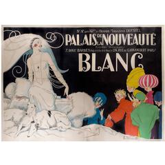 Monumental French Art Deco Period Poster