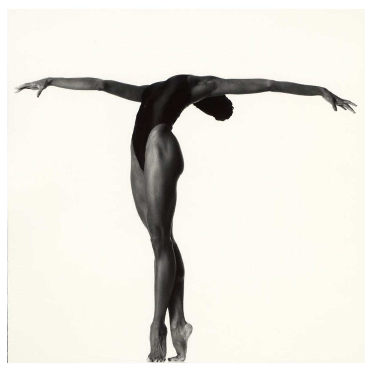 Howard Schatz Black and White Photograph - Vikkia Lambert, Dance Study 11