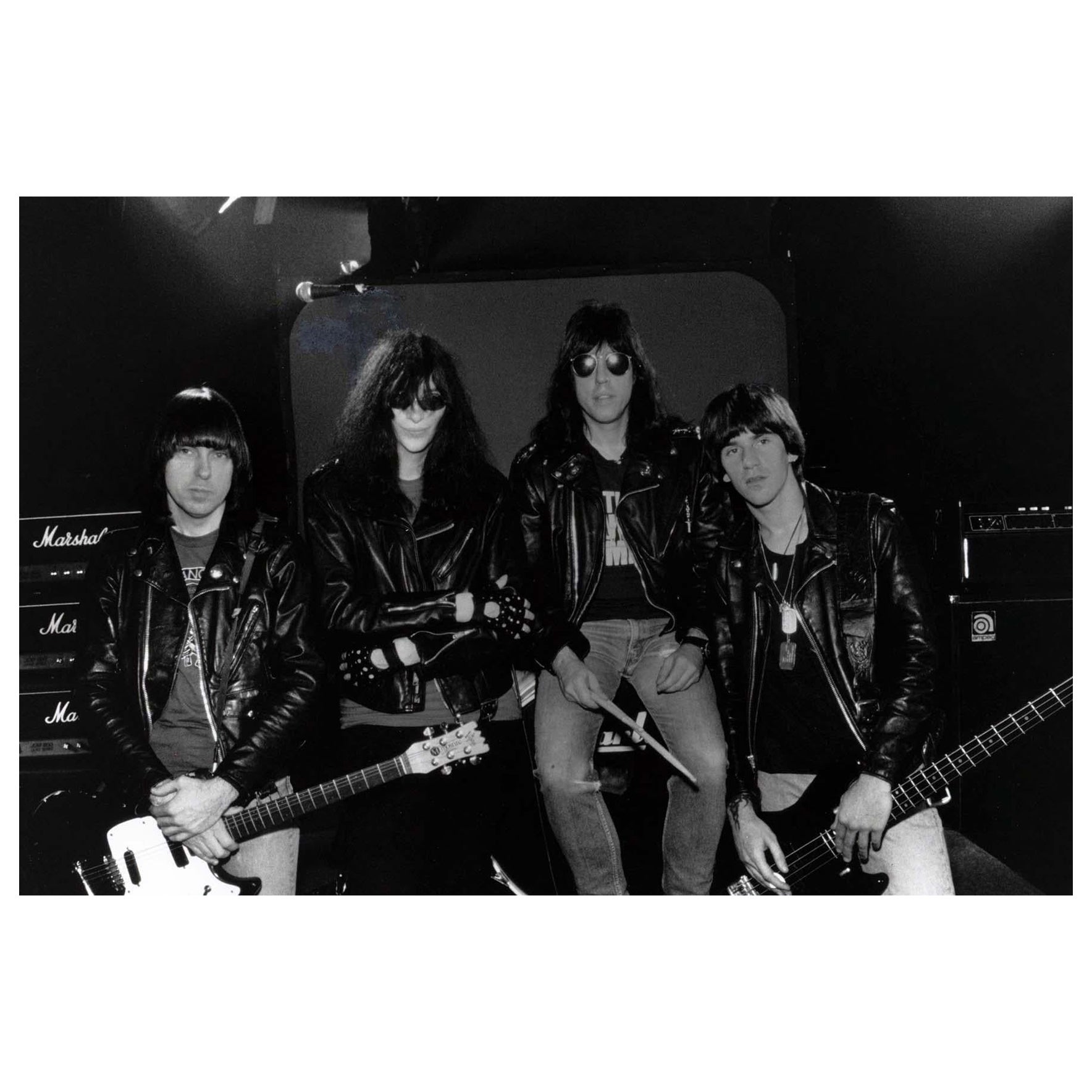 Fernando Natalici Black and White Photograph – The Ramones New York City 1985 (Ramones-Fotografie) 