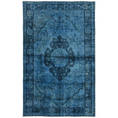 Mehraban Overdyed Vintage Turkish Anatolian Rug