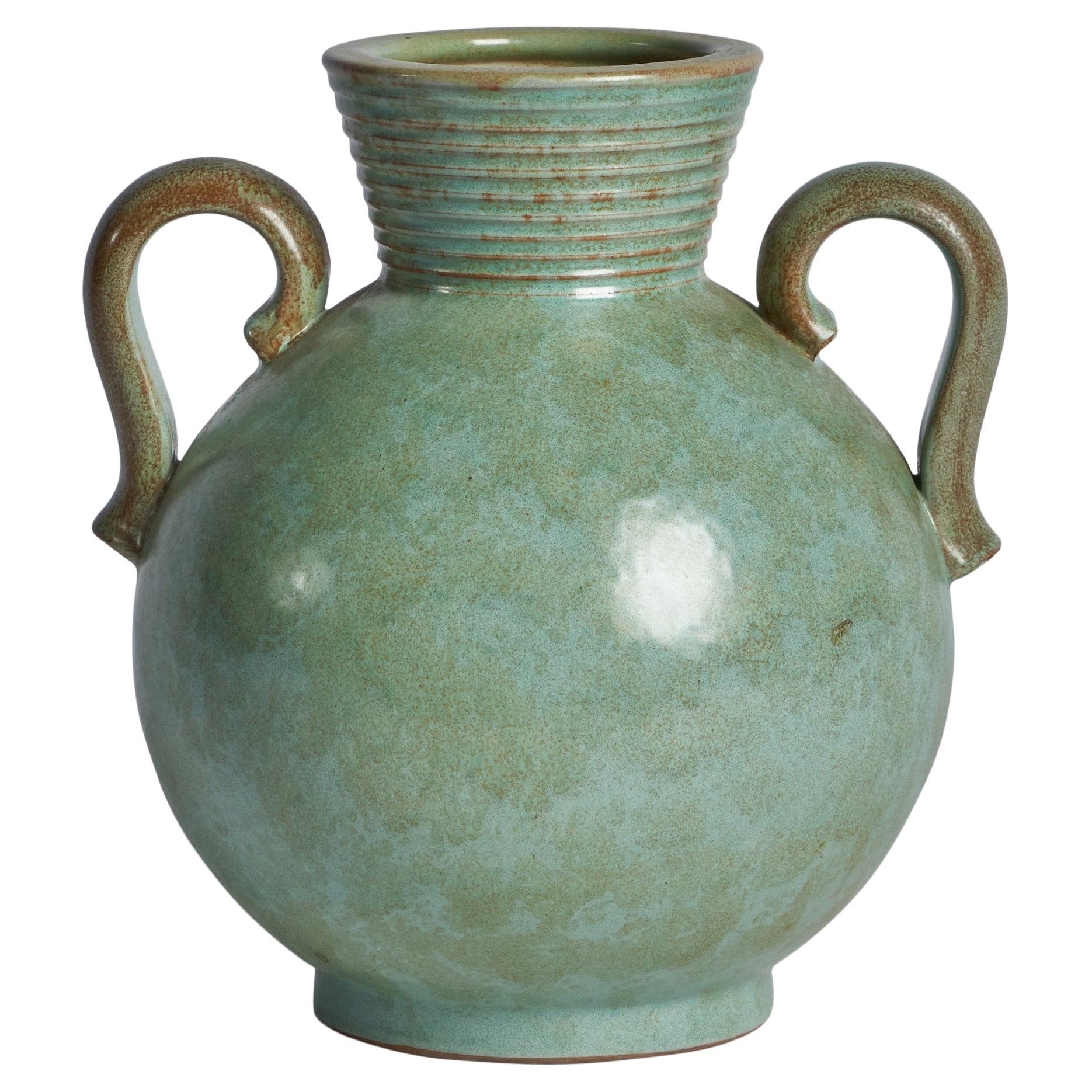 Christer Heijl, Vase, Ceramic, Sweden, 1930s For Sale