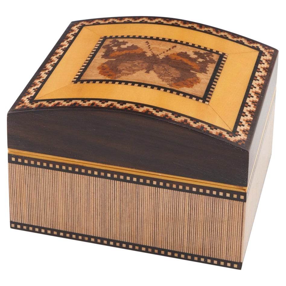 Tunbridge Ware Jewellery Box by Robert Vorley 2021 For Sale