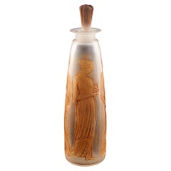 Rene Lalique Perfume Bottle - Ambre for Coty Designed 1910