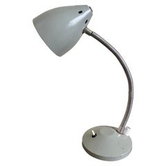 Retro Small Grey Desk lamp by Herman Theodoor Busquet for Hala Zeist