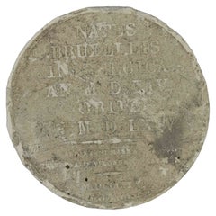 Gipsguss für Münze von Aurelio Mistruzzi, 1940er-Jahre