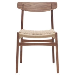 CH23 Chair in Walnut Oil Finish with Natural Papercord *Quickship*