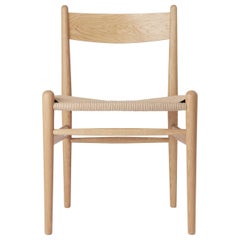 CH36 Dining Chair in Oak Oil Finish with Natural Papercord
