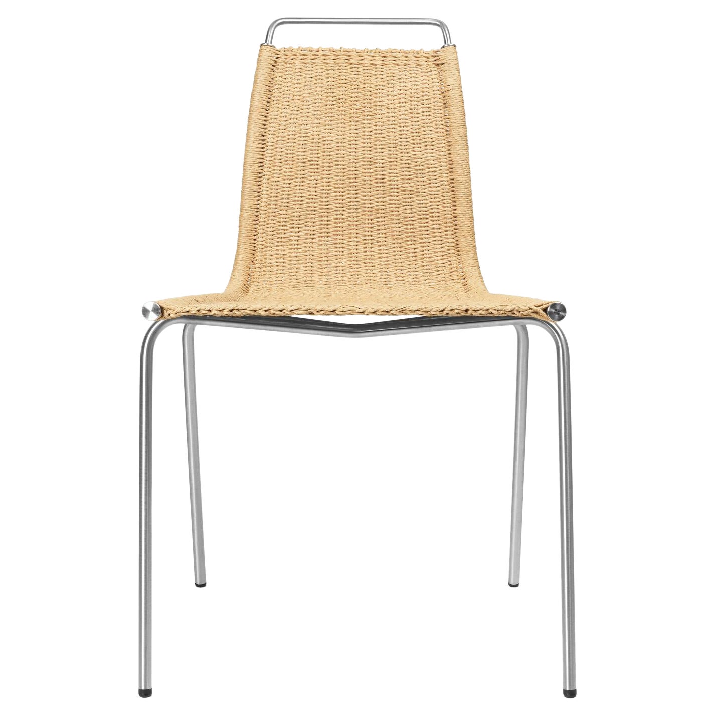 PK1 Chair with Stainless Steel Frame and Papercord Seat *Quickship*
