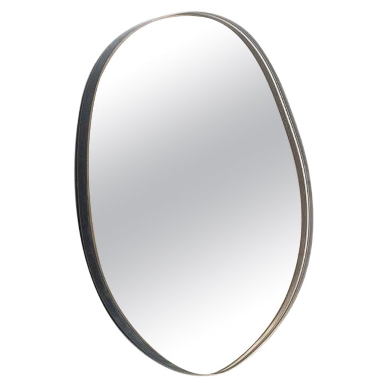 Sabine Marcelis - Miroir rond en bronze 