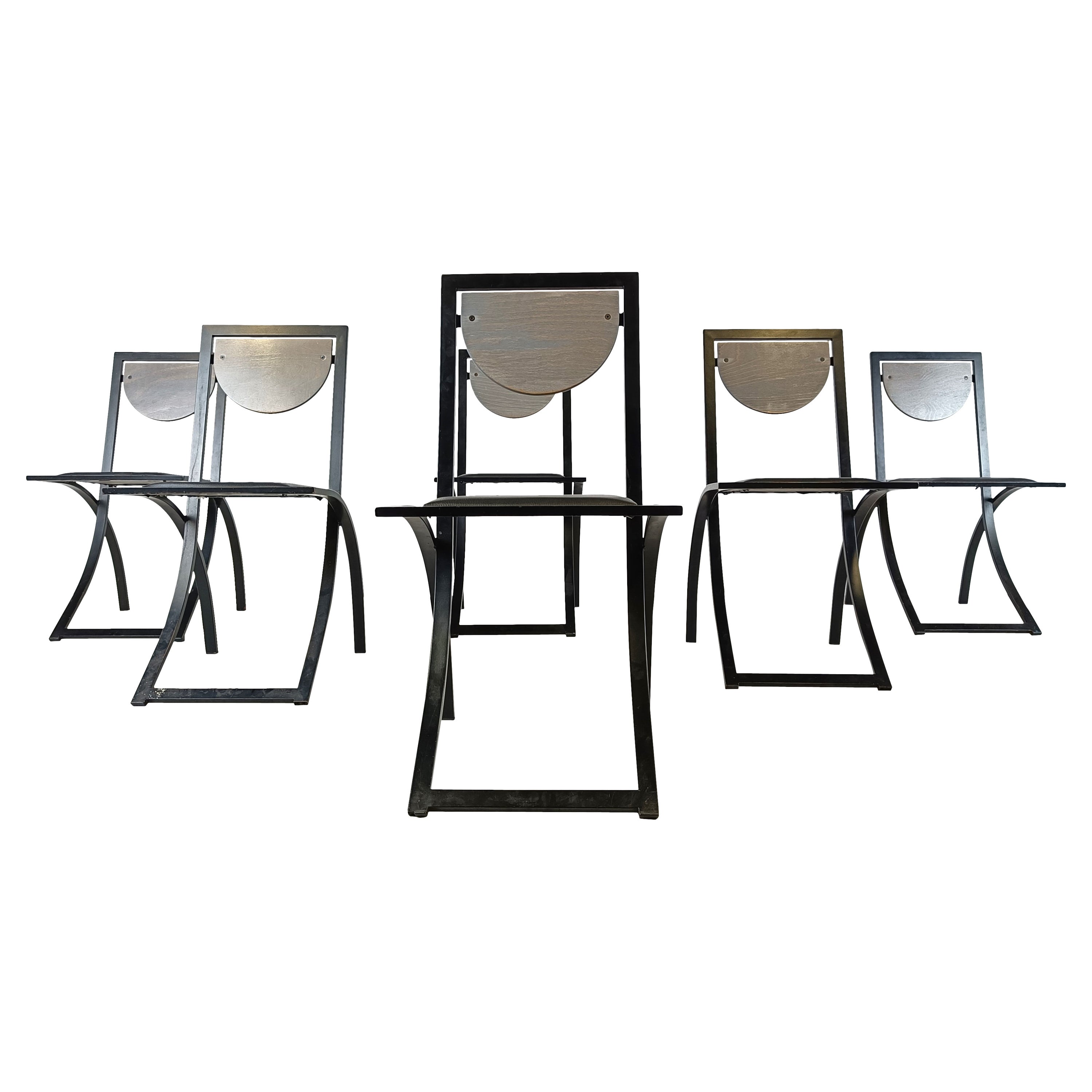 Sinus Dining Chairs by Karl Friedrich Förster for KFF, 1990s