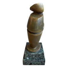 Sculpture abstraite en bronze de Calaboyias 