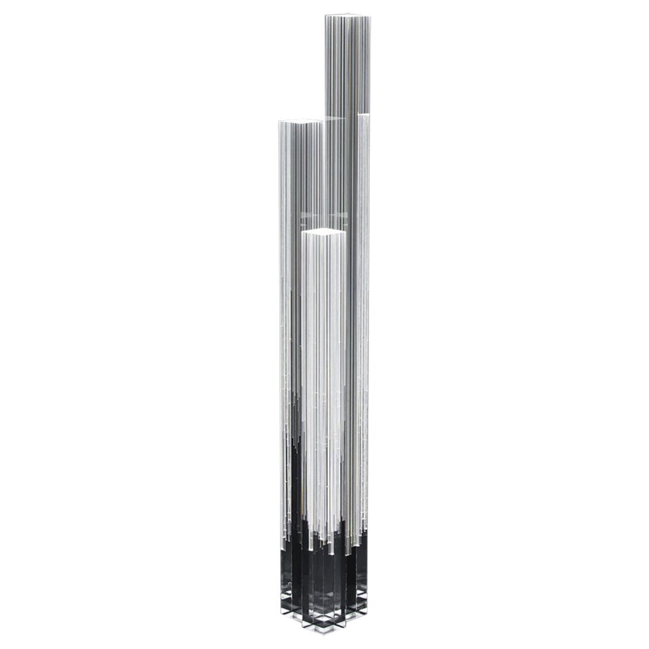 Acrylic Rods Floor Lamp For Sale