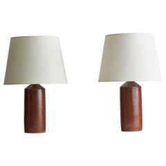 Raus Keramik, Table Lamps, Ceramic, Sweden, 1969