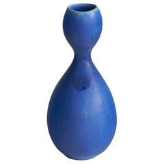 Stig Lindberg, Kleine organische Vase, Keramik, Schweden, 1950er Jahre