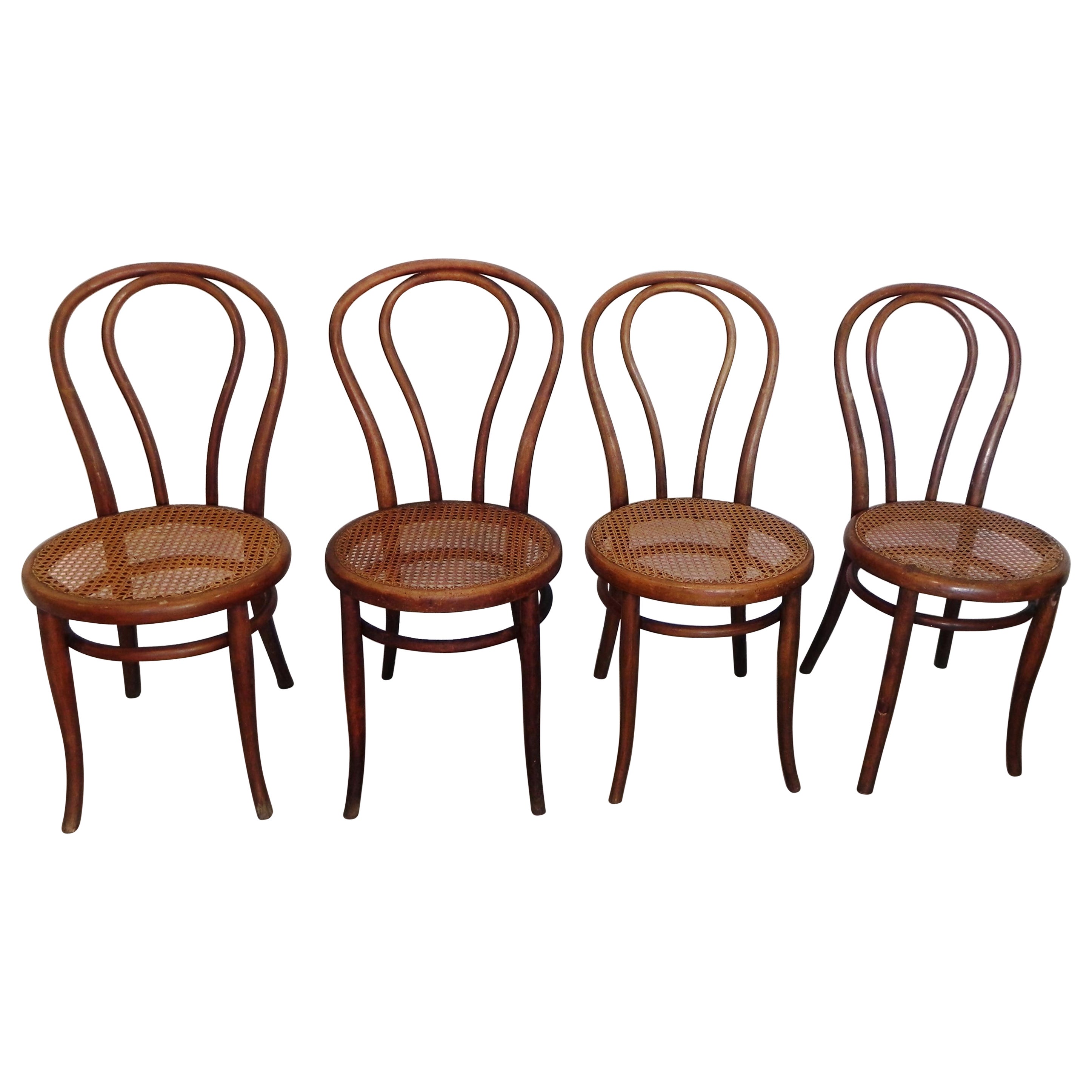 4 Thonet Austria No. 18 chairs