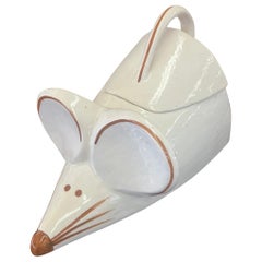 Retro McCoy Ceramic Mouse Cookie Jar