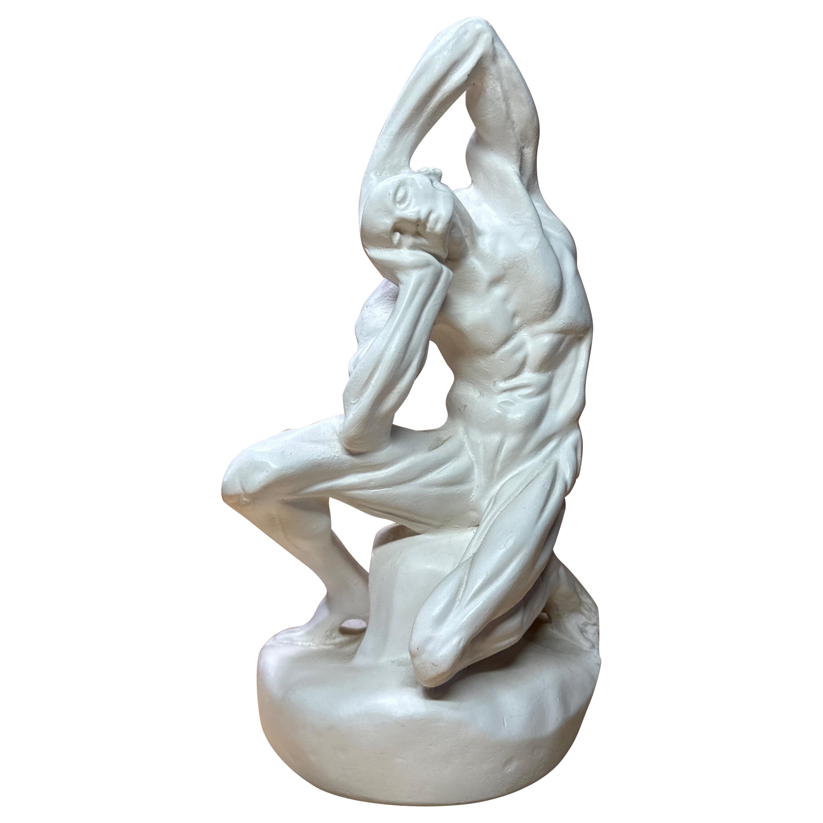 Sculpture vintage "Anatomie de l'homme