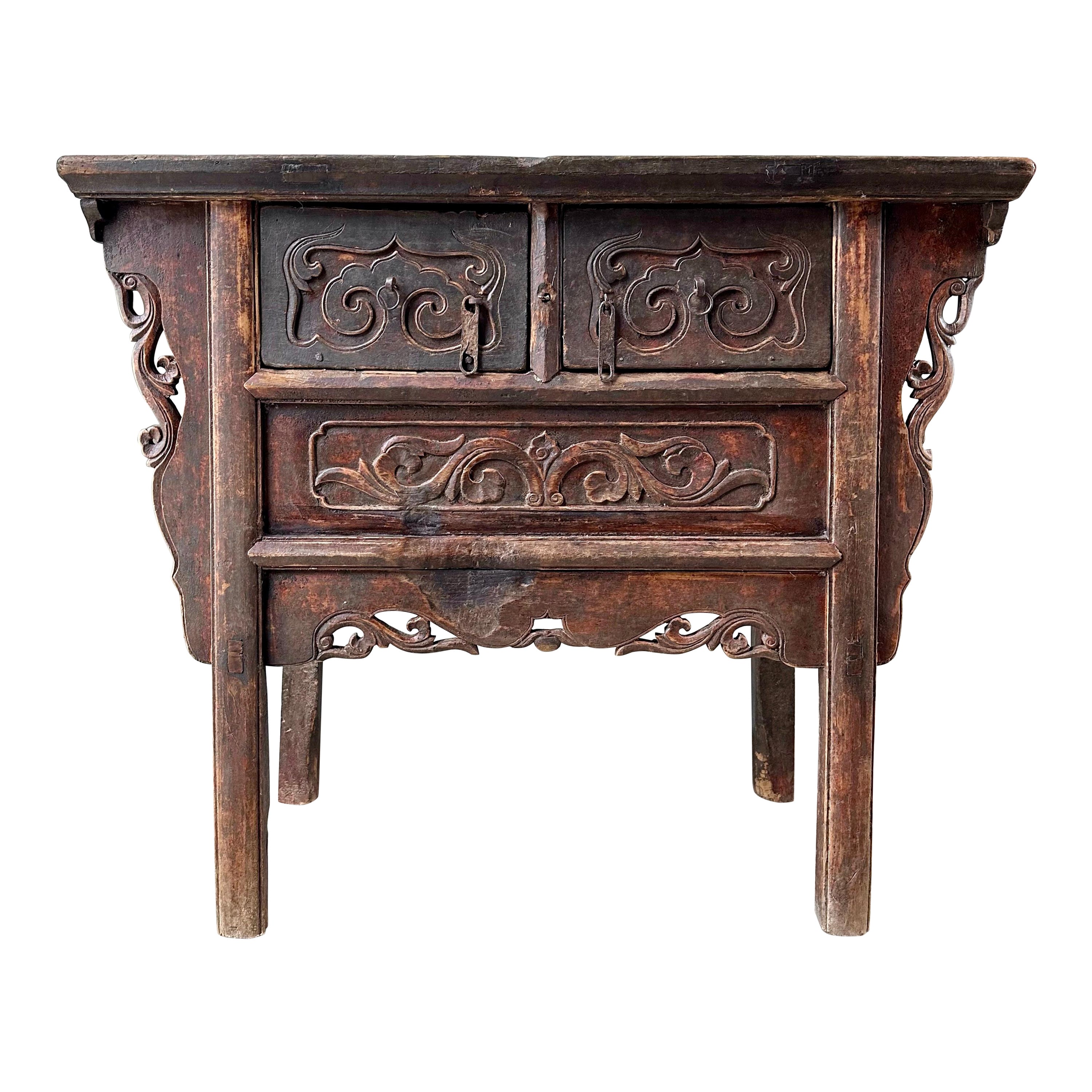 Shanxi-Koffertisch, 19. Jahrhundert