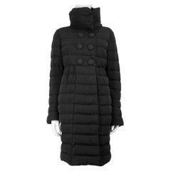 Moncler Manteau en duvet matelassé Johanna noir Taille XL