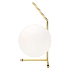 IC T1 Low 10 Anniversary Table Lamp in Gold plate 24 carat frame
