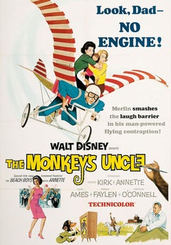 The Monkey's Uncle Unframed Poster, 1964