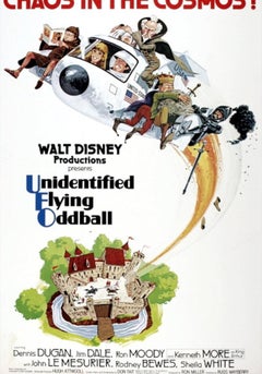 Unidentified Flying Oddball "Science-Fiction Comedy" Unframed Poster, 1979
