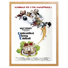 Unidentified Flying Oddball "Science-Fiction Comedy" Oak Frame Poster, 1979