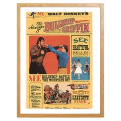 Bullwhip Griffin "Western Comedy" Oak Frame Poster, 1967