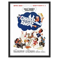 Charley and the Angel Black Frame Poster, 1973