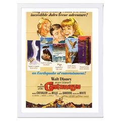 In Search of the Castaways White Frame Poster, 1970