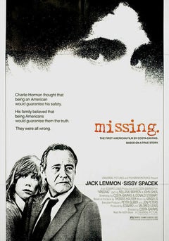 Missing "Political Drama" Unframed Poster, 1982