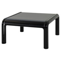 1980s Gae Aulenti for Knoll Orsay Coffee Table in Black Laminate 35"