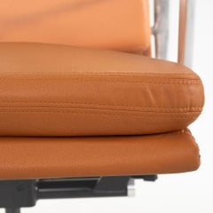 2020s Herman Miller Eames Soft Pad Management Desk Chair in Cognac
