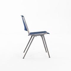 1960s Steelcase Model No. 1278 Dining Stacking in Blue