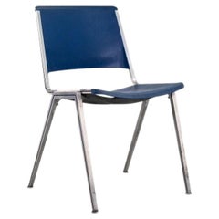 1960s Steelcase Model No. 1278 Dining Stacking in Blue