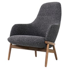 2025 EOOS für den „Geiger Reframe Lounge Chair“ aus grauem Stoff